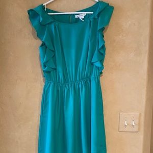 BCBGeneration dress with ruffle sleves